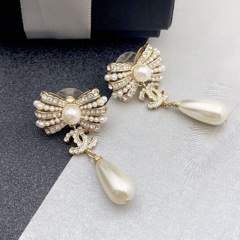 Ch*el earrings